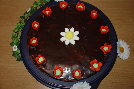 Французский шоколадный пирог „tarte au chocolat“.: шаг 5