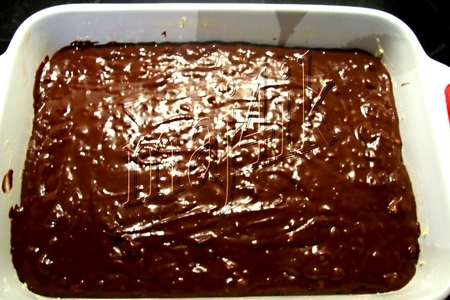 Брауни с шоколадом и орехами: шаг 5