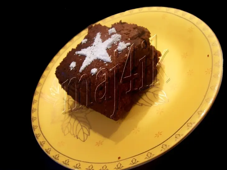 Брауни с шоколадом и орехами: шаг 7