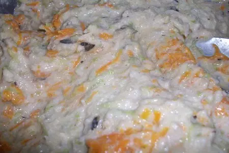 Оладушки овощные: шаг 4