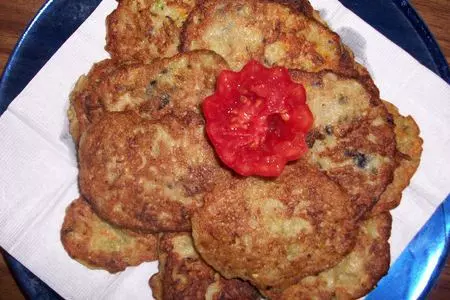 Оладушки овощные: шаг 6