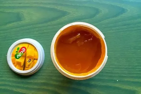 Домашнее манговое мороженое: шаг 3