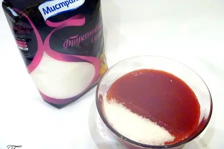 Шоколадно-малиновый шейк: шаг 2
