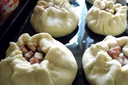 Пирожки а-ля беляши в духовке: шаг 3