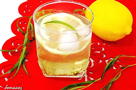 Лимонад из тархуна с лимоном: шаг 8