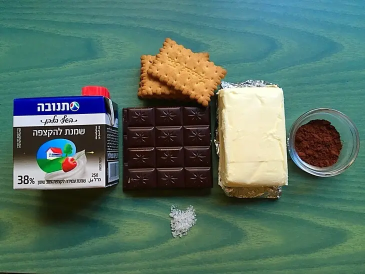 Английский шоколадный пай без выпечки: шаг 1