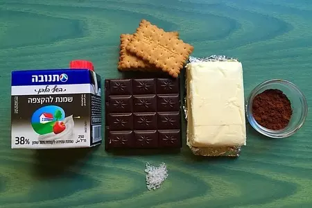 Английский шоколадный пай без выпечки: шаг 1
