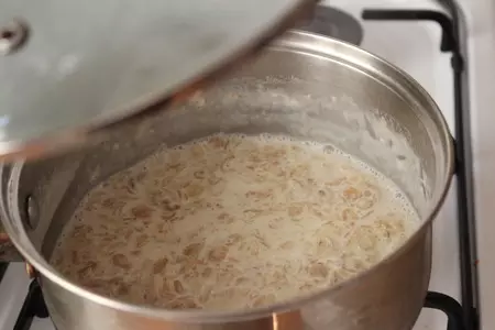 Многозлаковая каша с карамелизированными яблоками: шаг 7