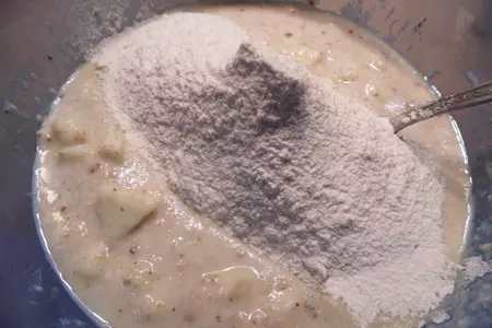 Яблочные кексы с отрубями: шаг 5
