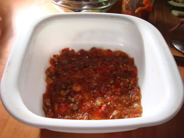 Овощи, запеченные в духовке с сыром: шаг 2
