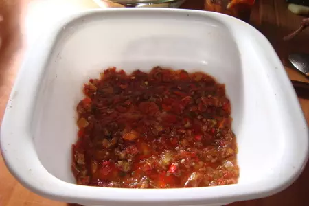 Овощи, запеченные в духовке с сыром: шаг 2