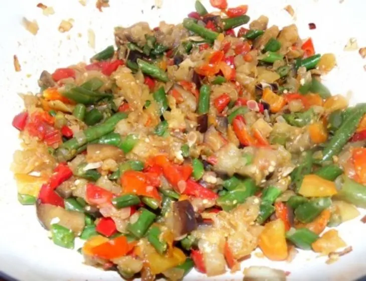 Патиссон, фаршированный мясом и овощами: шаг 1