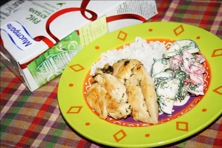 Сливочно-чесночные куриные грудки или "быстровкусноужин": шаг 5