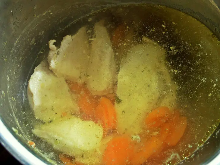 Закрытый пирог с рисом и курицей: шаг 5
