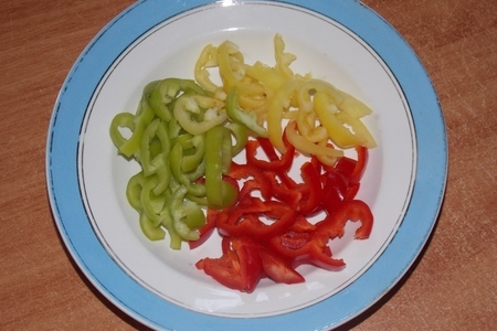 Пшено с овощами и томатом.: шаг 2