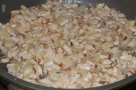 Картофельные зразы с белыми грибами: шаг 4