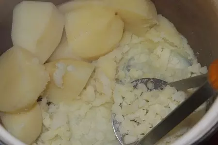 Картофельные зразы с белыми грибами: шаг 5
