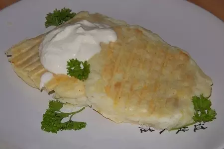 Картофельные зразы с белыми грибами: шаг 8