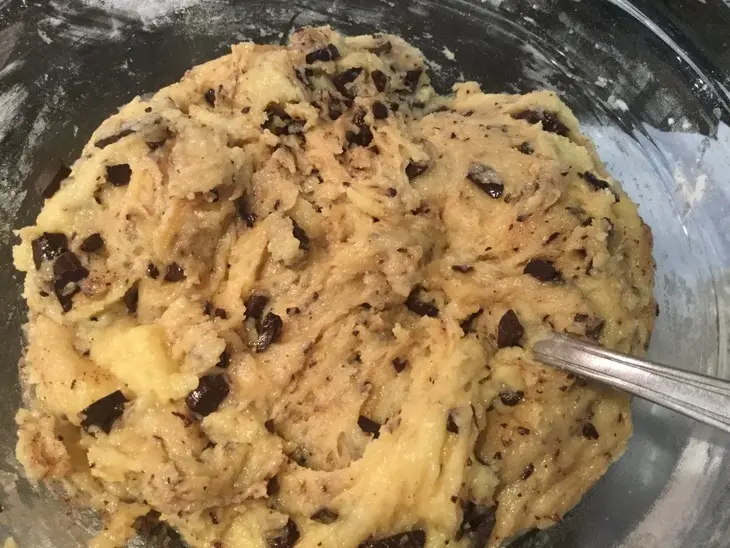 Печенье с шоколадной крошкой: шаг 6
