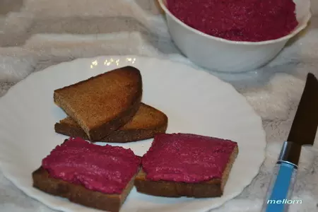 Свекольное суфле с сельдью: шаг 3