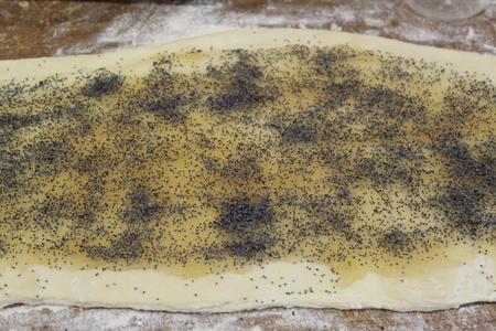 Дрожжевое творожно-слоеное тесто и выпечка из него: шаг 11