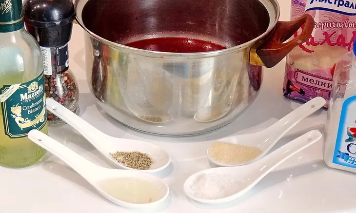 Малиновый джем с эстрагоном и перцем: шаг 4