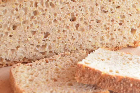 Кукурузный хлеб с кукурузной кашей: шаг 9