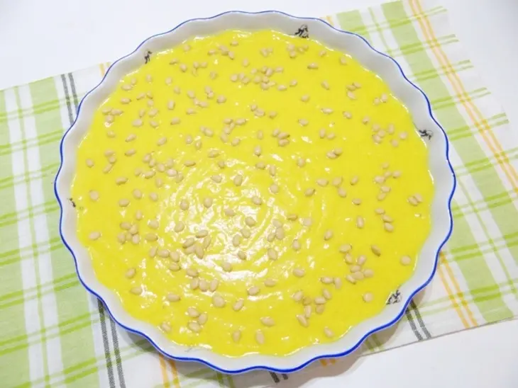 Ливанский манный пирог с куркумой: шаг 6