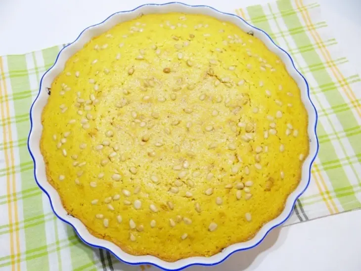 Ливанский манный пирог с куркумой: шаг 7
