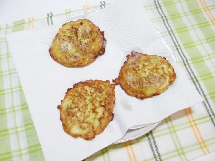 Кабачковые оладьи с рисом: шаг 9