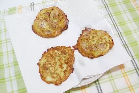 Кабачковые оладьи с рисом: шаг 9
