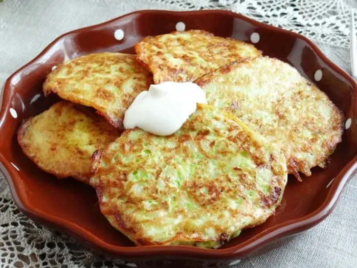 Кабачковые оладьи с рисом: шаг 10