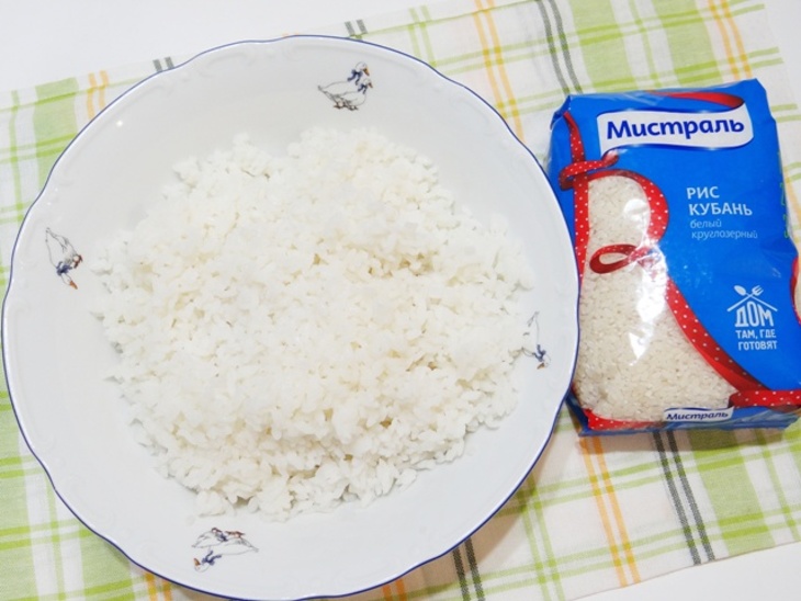 Рисовый пирог с начинкой из рикотты: шаг 1