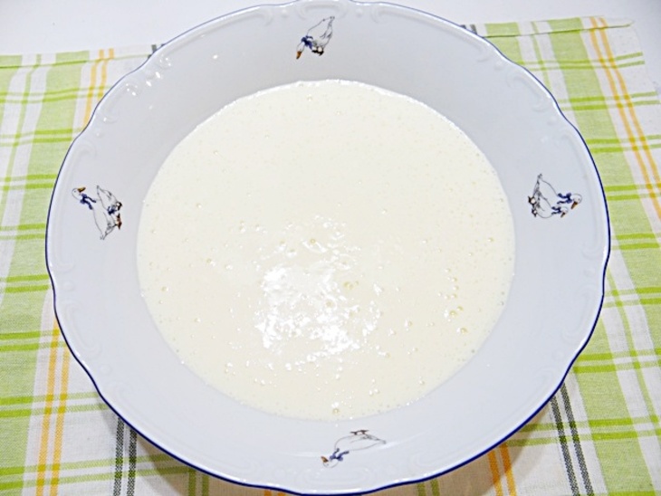 Кукурузно-манный ванильный пирог: шаг 3