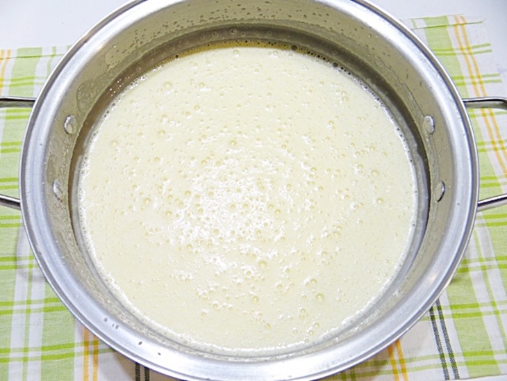 Кукурузно-манный ванильный пирог: шаг 6