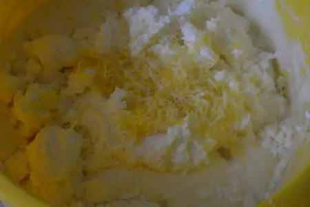 Творожная запеканка с рисом и лимонной цедрой: шаг 2