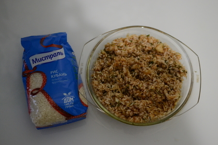 Запеченная треска с рисом: шаг 3