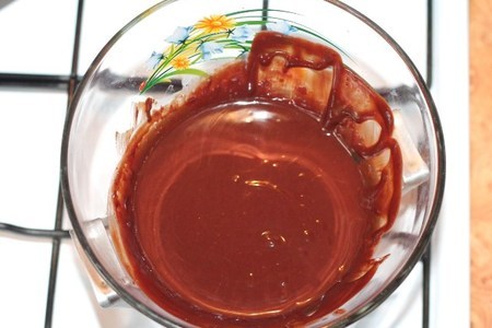 Брауни из двух видов шоколада: шаг 1