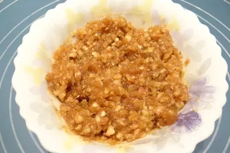 Булочки "шишки" с ореховой начинкой: шаг 4