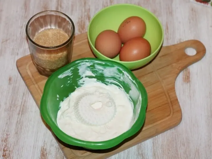 Чизкейк с сыром и разноцветным муссом: шаг 4