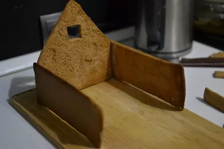 Пряничный домик: шаг 10
