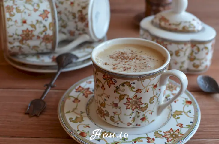 Кофе с халвой: шаг 3