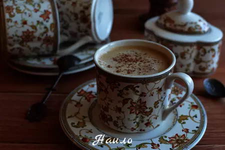 Кофе с халвой: шаг 3