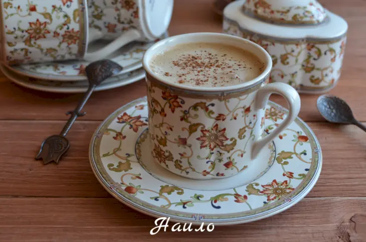 Кофе с халвой: шаг 4