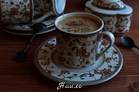 Кофе с халвой: шаг 4