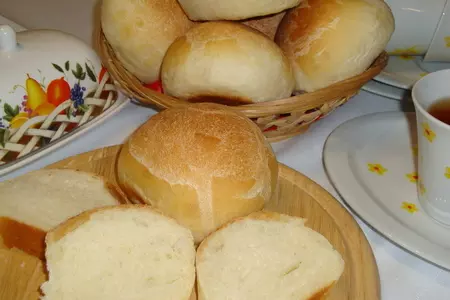 Булочки на сыворотке с манной крупой: шаг 9