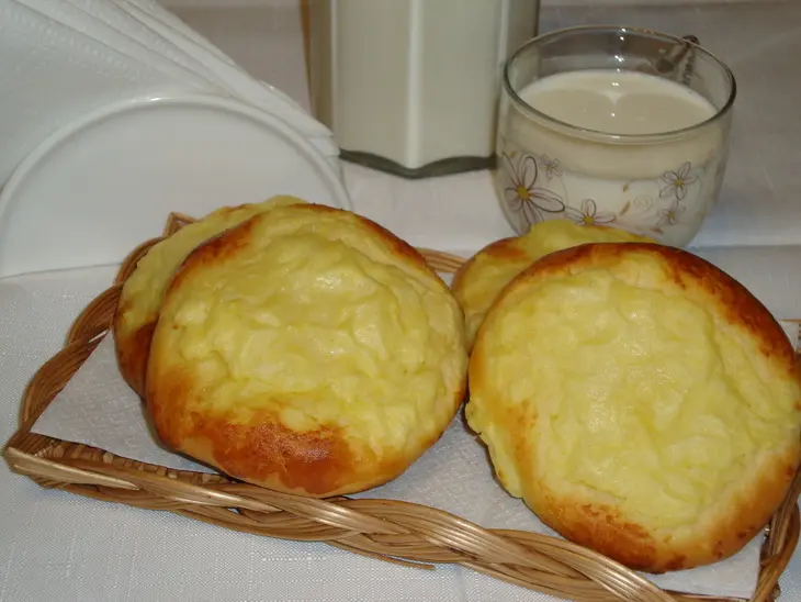 Шаньги сибирские  с картофелем: шаг 11
