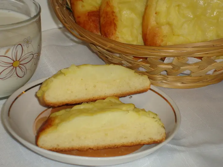 Шаньги сибирские  с картофелем: шаг 12