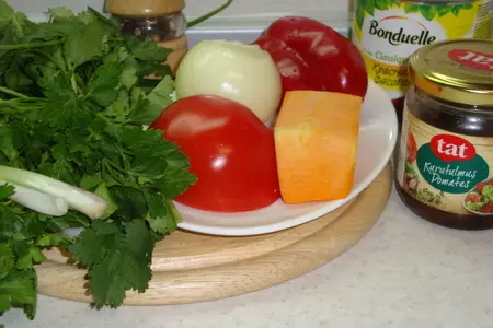 Фасоль с овощами: шаг 1