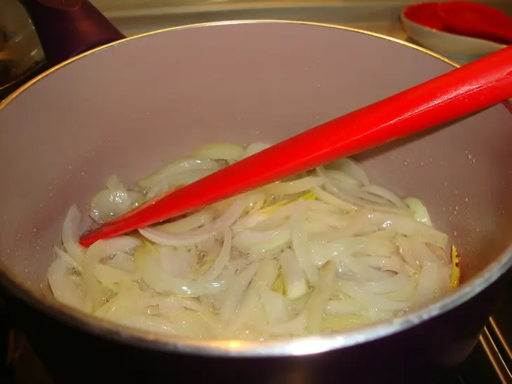 Фасоль с овощами: шаг 3